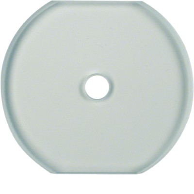 Szklana płytka wierzchnia środkowa do łącznika obrotowego; jasny; Glasserie Numer katalogowy: 1095