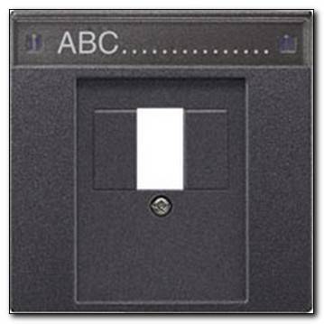 Płytka centralna TAE, antracytowy