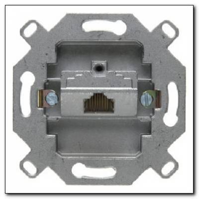 Gniazdo przyłączeniowe UAE 8-biegunowe ekranowane; ; Mechanizmy Numer katalogowy: 4586