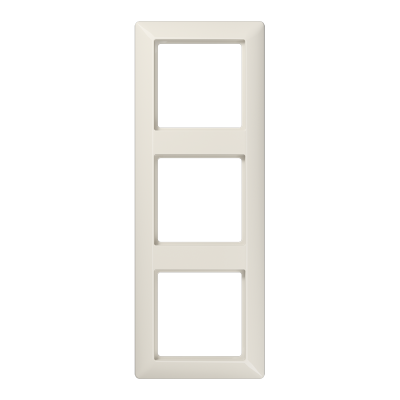 Ramka 3-krotna, kremowy