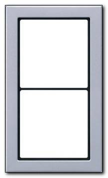 Ramka 2-krotna, aluminium