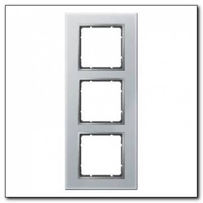Ramka szklana 3-krotna; alu; B.7 Glas Numer katalogowy: 10136414