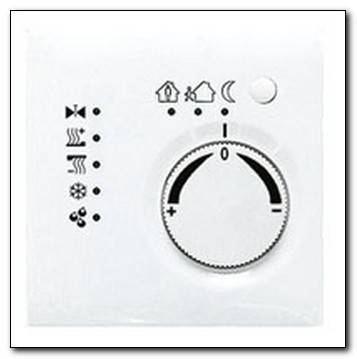 KNX Regulator temperatury, kremowy