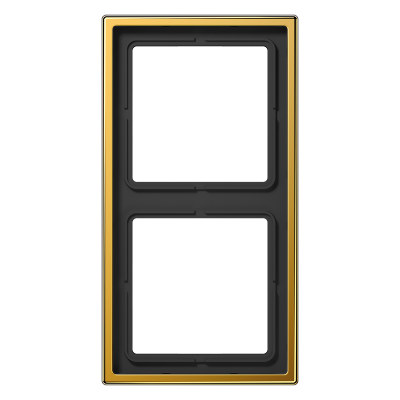 Ramka 2-krotna, pozłacany 24-karatowym złotem