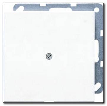 Zaślepka z wyjściem kablowym, biały