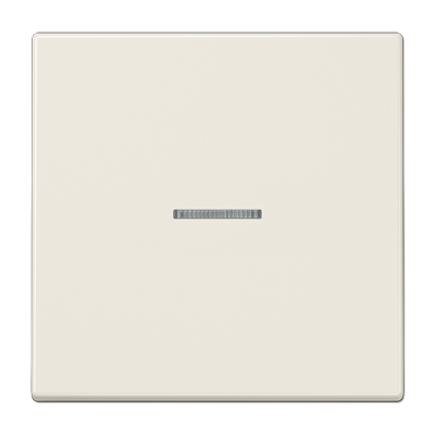 Klawisz pojedynczy z okienkiem do podświetlenia, kremowy