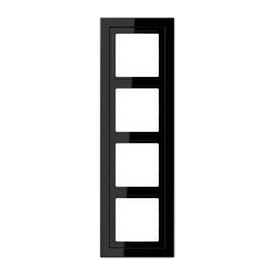 Ramka 4-krotna LS-design, czarny