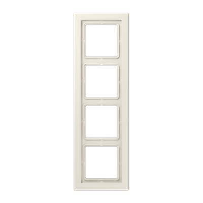 Ramka 4-krotna LS-design, kremowy