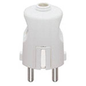 Wtyczka, standard niemiecki/francuski, 16A, biały
