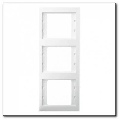 Ramka 3-krotna pionowa; śnieżnobiały; K.1 Numer katalogowy: 13337009
