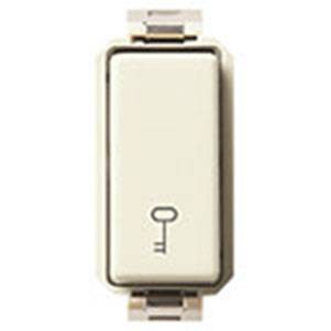 1P NO 10A push button key symbol