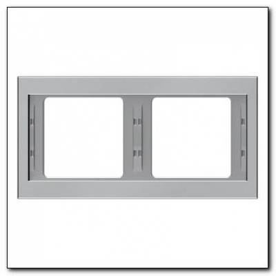 Ramka 2-krotna pozioma; stal szlachetna nierdzewna; K.5 Numer katalogowy: 13637004