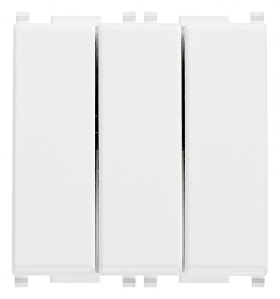 3 łączniki schodowe 1P 20AX, rozmiar 2M, biały