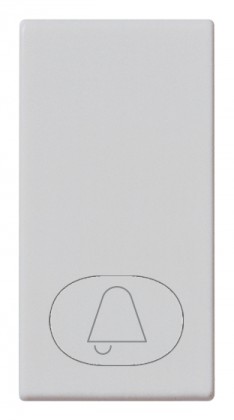 Klawisz, symbol - dzwonek, 1M, srebrny