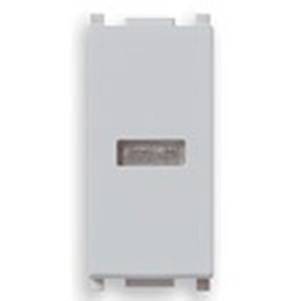 Wskaźnik świetlny biały, 1M, srebrny