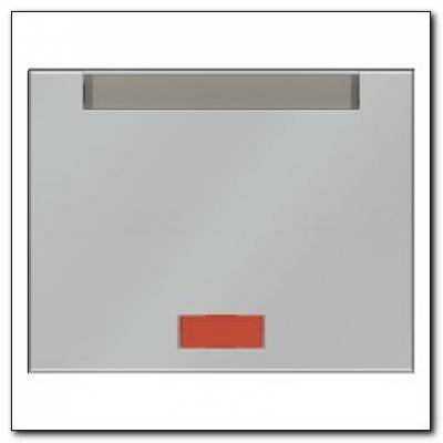 Klawisz z 5 dołączonymi soczewkami i polem opisowym; stal szlachetna nierdzewna; K.5 Numer katalogowy: 14157104