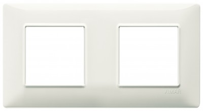 Ramka ozdobna, technopolimer, 4M (2+2), kość słoniowa