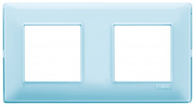 Ramka ozdobna, technopolimer 4M (2+2) 71mm Reflex water