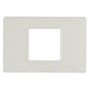 Ramka ozdobna, technopolimer, 2M-centr., kość słoniowa