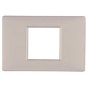 Ramka ozdobna, technopolimer, 2M-centr., matowy szampański