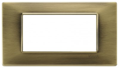 Ramka ozdobna, metal, 4M, antyczny mosiądz