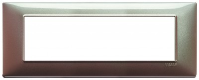 Ramka ozdobna, technopolimer, 7M, opalizujący brązowy