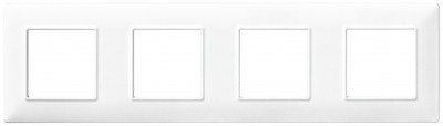 Ramka ozdobna 8M (2+2+2+2) 71mm white