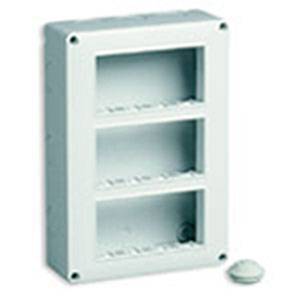 Puszka natynkowa, IP40, 12M (4x3), pionowo