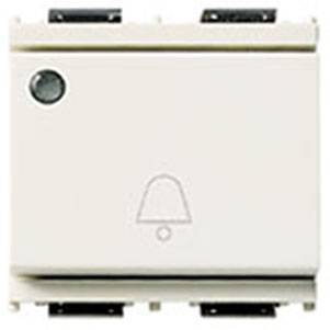 Przycisk SET/RESET, 2M, biały