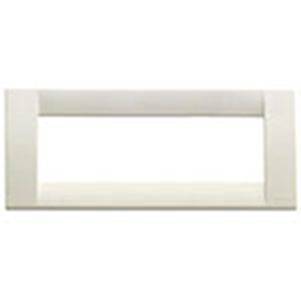 Ramka ozdobna, Classic, technopolimer, 6M, Idea biały