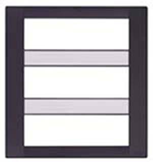 Ramka ozdobna, Classic, technopolimer, 21M Idea czarny