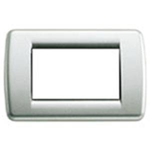 Ramka ozdobna, Round, metal, 3M, metaliczny srebrny