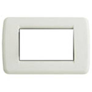 Ramka ozdobna, Round, silk, 3M, Idea biały