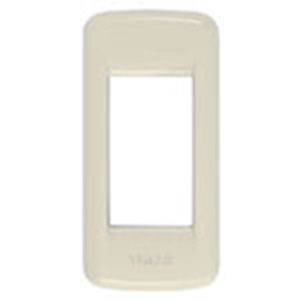 Ramka ozdobna, Round, metal, 1M, kość słoniowa