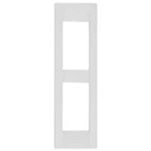 Ramka ozdobna, Round, technopolimer, 2M, biały