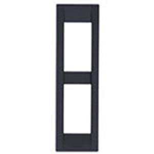 Ramka ozdobna, Round, technopolimer, 2M, grafitowy szary