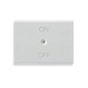 Klawisz, symbol - ON/OFF, 2M, biały