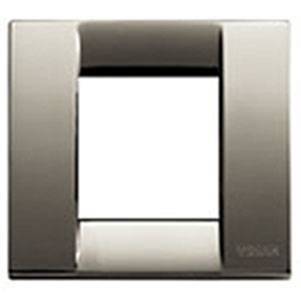 Ramka ozdobna, Classic, metal, 1-2M, czarny chrom