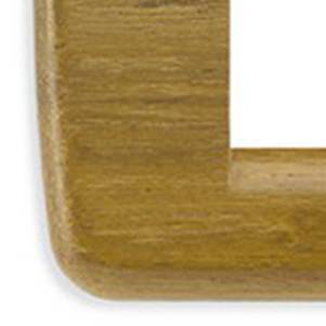 Ramka ozdobna, Round, drewno, 1-2M, drzewo tekowe