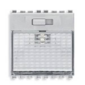 Wskaźnik stopnia, LED, 230V, 2M, srebrny