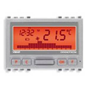 Termostat czasowy z baterią, 3M, srebrny