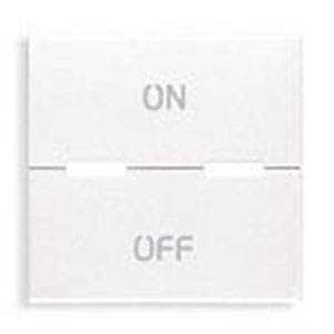 Klawisz, symbol - ON/OFF, 2M, biały