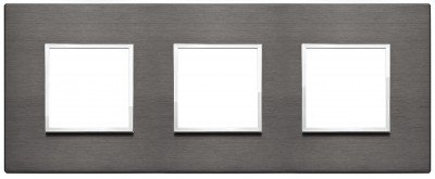 Ramka ozdobna 6M (2+2+2) 71mm lava grey