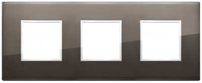 Ramka ozdobna 6M (2+2+2) 71mm black sapphire