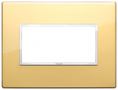 Ramka ozdobna 4M aluminium polished gold