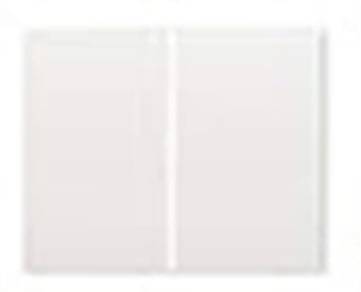 Klawisz podwójny - biały