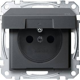 GNIAZDO+UZ.,PRZESŁ.Z.ŚR.KL.IP44.ANT.S.M, Kod produktu: ME-MTN2614-0414