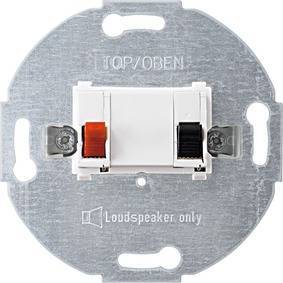 WKŁAD PRZYŁĄCZA GŁOŚNIKA,POJ, BIAŁY, Kod produktu: ME-MTN466919