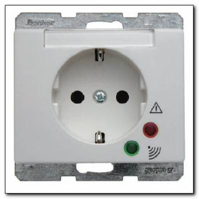 Gniazdo SCHUKO z ochroną przepięciową i polem opisowym; śnieżnobiały; Arsys Numer katalogowy: 41520069