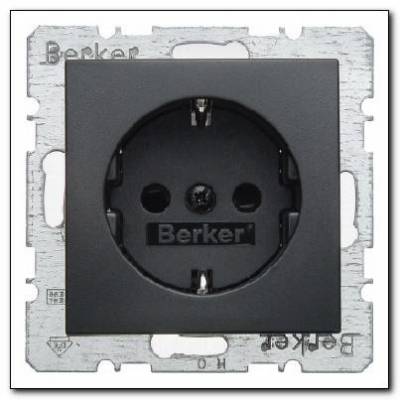 Gniazdo SCHUKO; antracyt; B.1/B.3/B.7 Glas Numer katalogowy: 47231606